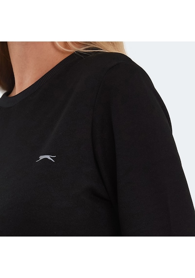 Slazenger OLINDA Kadın Cepli Siyah Eşofman Takımı