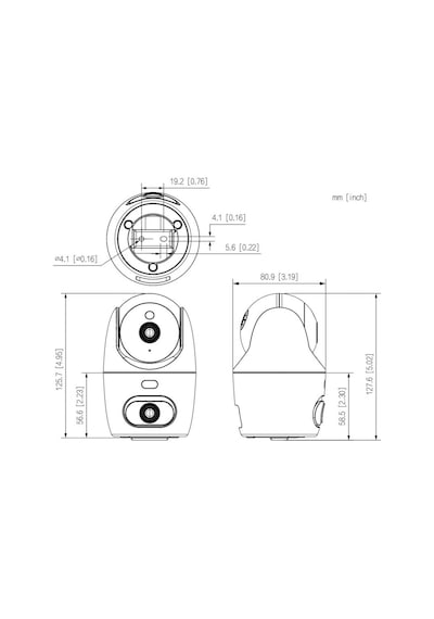 Dahua 5mp Küp 3.6mm Pt Ip Kamera Ipc-hpt1539dd-stw-5e2