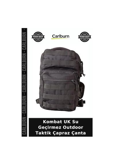 Kombat Uk Su Geçirmez Outdoor Taktik Çapraz Çanta Cep Bölmeli Şehir İçi Askeri Tarz Çok Renkli
