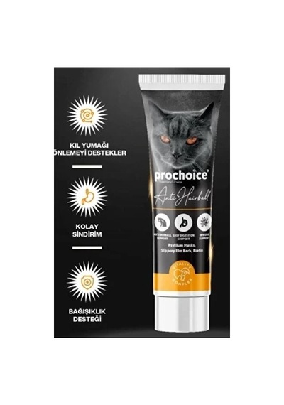 Prochoice Anti Hairball 100 Ml Malt Kedi Macun