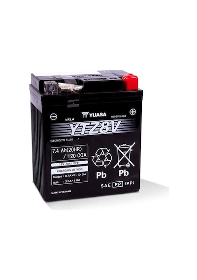 Yuasa 12v 7.4ah Motosiklet Aküsü X-max 250/300 - R25 / Mt25