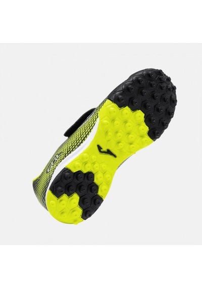 Joma Gol Jr 2601 Black Turf Çocuk Halı Saha Kramponu Siyah