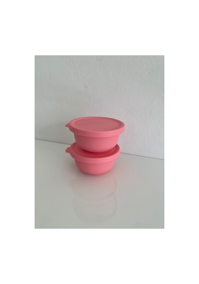 Aloha Kap 200ml 2li Saklama Kabı Pembe