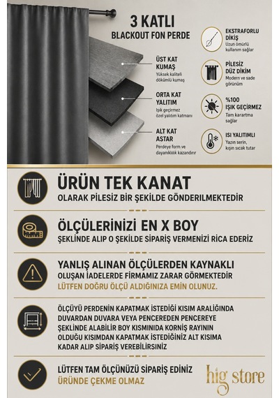 Blackout %100 Işık Geçirmez Isı Yalıtımlı Fon Perde Pilesiz Ektraforlu Karartma Güneşlik Tek Kanat V-28 Antrasit Blackout %100 Işık Geçirmez Isı Yalıtımlı Fon Perde Pilesiz Ektraforlu Karartma Güneşlik Tek Kanat V-28 Antrasit