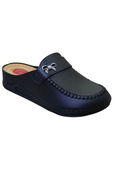 Stil Shoes Sera Kadın Anatomik Kapalı Terlik Ortopedik Yumuşak Poli Taban Anne Terlik 1503 Siyah Stil Shoes Sera Kadın Anatomik Kapalı Terlik Ortopedik Yumuşak Poli Taban Anne Terlik 1503 Siyah