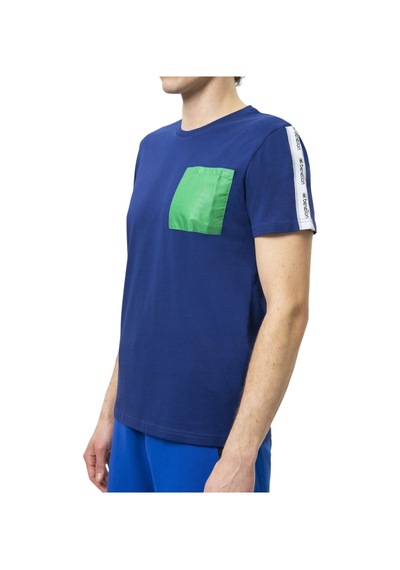 United Colors Of Benetton Erkek T-shirt Bnt-m20446 Lacivert