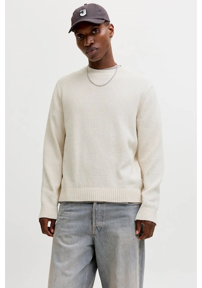 Jack & Jones Jornorrebro Erkek Sweatshirt Bej
