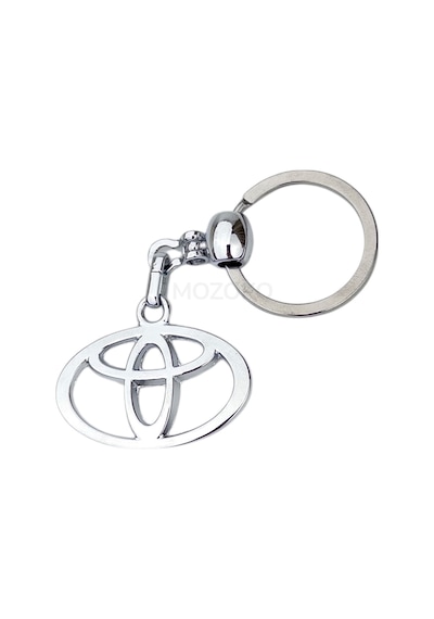 Yüksek Kaliteli Toyota Logolu Metal Araç Anahtarlık, Çift Yönlü Logo, Hediyelik Araba Anahtarlık