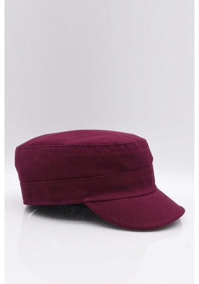 Külah Erkek Kastro Şapka Kasket Outdoor Castro Kep Bordo-Bordo-Standart