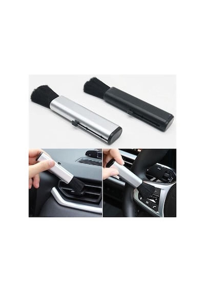 Açılabilir Oto Bakım Araç Fırçası, Detaylı Temizlik İçin İdeal