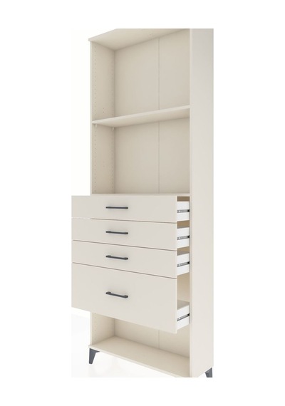 Arges Dolap 2 Raflı 4 Çekmeceli 88x30x243 Aytaşı-aytaşı Aytaşı