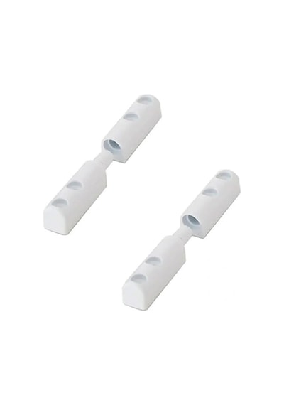 10 Adet Pvc Sineklik Menteşesi Plastik 85 Mm