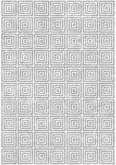 Çam Halı Gloria Td308 Gri Modern Desen Dokuma Saçaklı Kilim