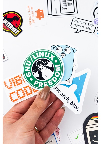 Yazılımcı Laptop Sticker Paketi 27 Parça Kaliteli Su Geçirmez Developer Etiket Seti Çok Renkli