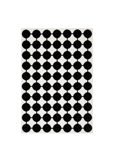 Ikea Vandplats Halı 100 X 133 Cm Beyaz - Siyah