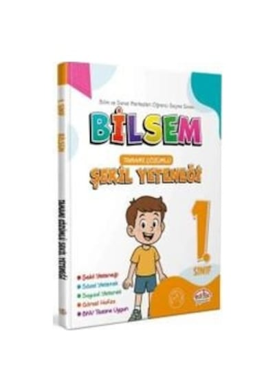 1.sınıf Bilsem Şekil Yeteneği Tamamı Çözümlü Yeni Tarz - Editör