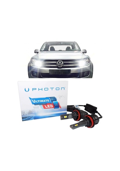 Vw Amarok Led Xenon Kısa Far Ampulü H7 Ultimate 9500 Lumens Yeni Seri Beyaz