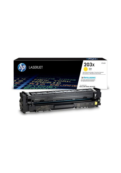 Hp 203X-Cf542X Sarı Toner (2.500 Sayfa) M280Nw