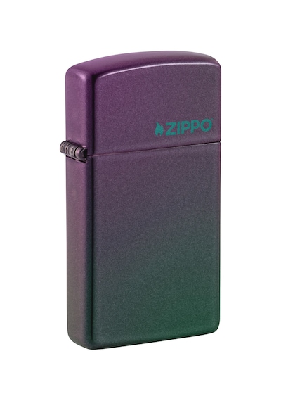 Zippo 49267 Slim Iridescent Zippo Logo Çakmak Çok Renkli