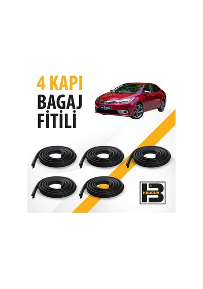 Toyota Corolla 2014-2017 4 Kapı + Bagaj Fitili Bm02805