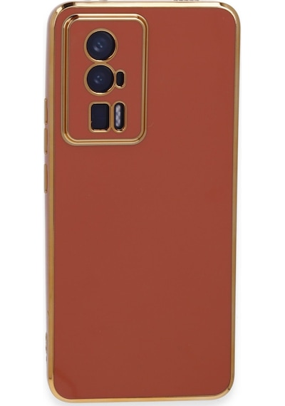 F5 Pro Kılıf Volet Silikon - Kırmızı