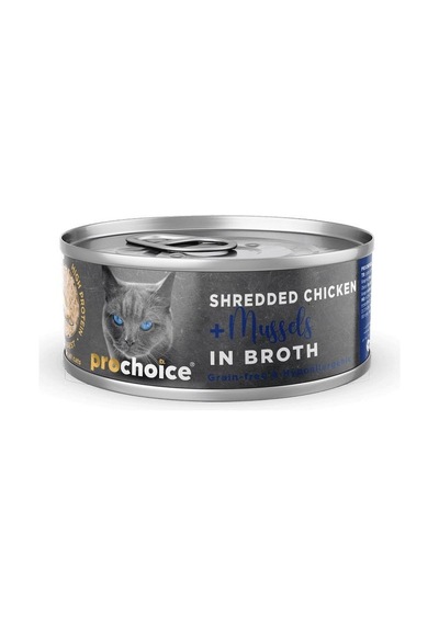Pro Choice Taze Tavuk Eti ve Midyeli Soslu Yetişkin Kedi Maması 70 G