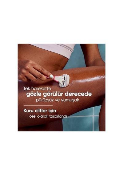 Gillette Venus Comfortglide Sugarberry Kokulu Miami Kadın 3'lü Yedek Bıçak