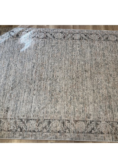 Hoom Rugs Kz88c Modern Makine Halısı Gri Kahve Bej