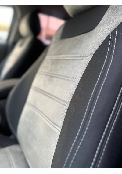 Ford Mondeo Uyumlu Araca Özel Deri Oto Koltuk Kılıfı 158584 Siyah