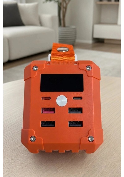 Dijital Ekranli 60000mah 4 Kablolu Powerbank 22.5w Hizli Sarj Coklu Cikisli Bx-313568 Diğer