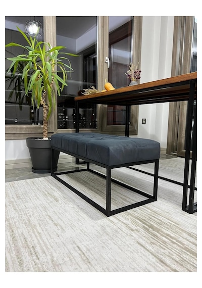 Antrasit Kapı Önü Mutfak Balkon Yemek Masası Ayak Ucu Bench