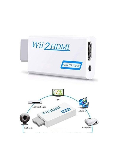 Ancheyn Nintendo Wii İçin Hdmı Tv Kablo Çevirici Dönüştürücü Adaptör 4542