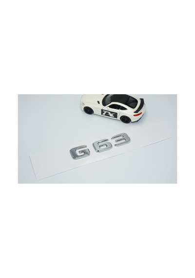 G63 Bagaj Krom Abs 3m 3d Yazı Logo Benz İle Uyumlu