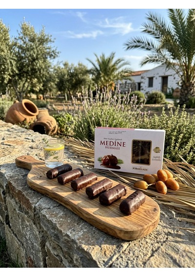 Çikolata Kaplamalı Medine Hurma Şekeri - 125 Gr