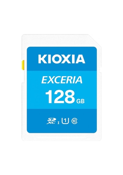 Kioxia LNEX1L128GG4 128 GB Exceria SDHC UHS-1 C10 Hafıza Kartı