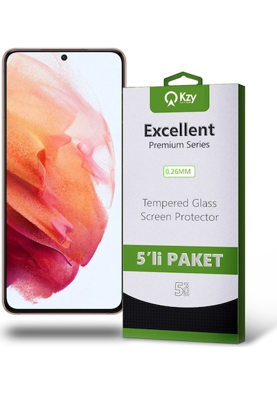 Samsung Uyumlu Galaxy S21 Ekran Koruyucu Cam 5 Adet Ekonomik Paket (554293357) 20 Tl Fark Ile Apple  iPhone Hızlı Şarj Kablosu