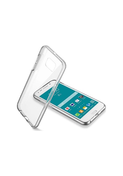 Cellular Line Galaxy S6 İle Uyumlu Clearduo Şeffaf Sert Kılıf