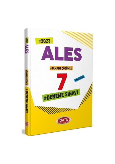 Ales Tamamı Çözümlü 7 Deneme Sınavı
