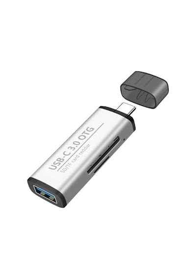 Plentiful Type-c 3in1 Usb Kart Okuyucu Micro Sd Card Reader Çevirici Dönüştürücü Usb 3.0 Otg Adaptör