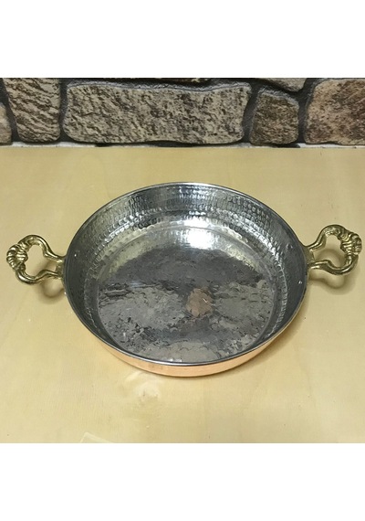Dövme Bakır Tava 23 CM