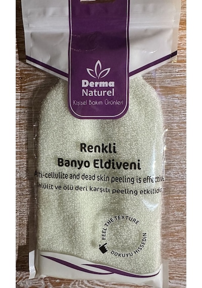Derma Naturel Renkli Banyo Eldiveni