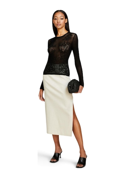 Sisley Keten Ve Pamuk Karışımlı Yırtmaçlı Midi Kalem Etek Kadın Gri Etek - 324p4u6wl0023 Bej Sisley Keten Ve Pamuk Karışımlı Yırtmaçlı Midi Kalem Etek Kadın Gri Etek - 324p4u6wl0023 Bej