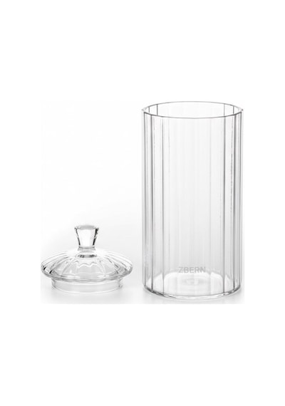 750 Ml Cam Lüks Saklama Kabı Şeffaf