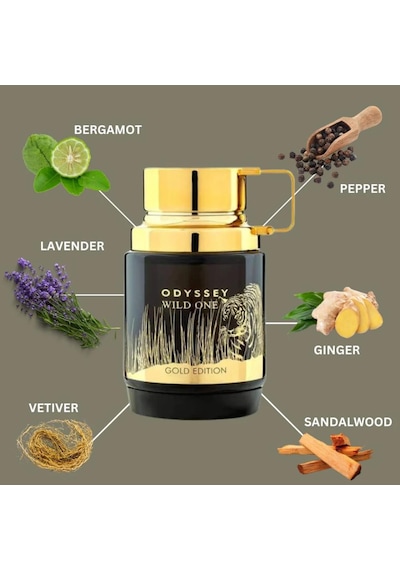 Armaf Odyssey Wild One Gold Edition Edp 100 Ml Erkek Parfümü Odunsu