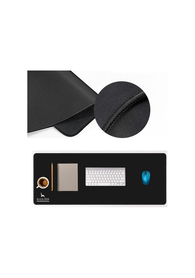 Lexroo Oyuncu Mouse Pad, Fare Altlığı, Kenar Dikişli, Kaymaz Taban, Ofis Tipi, Pürüzsüz Yüzey Standart