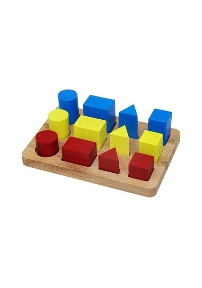 Play Wood Geometrik Büyükten Küçüğe Sıralama 314-9043622983598
