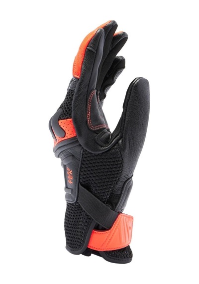 Dainese Daınese Eld/x-rıde 2 Tek Cloves Black Red Fluo Renkli