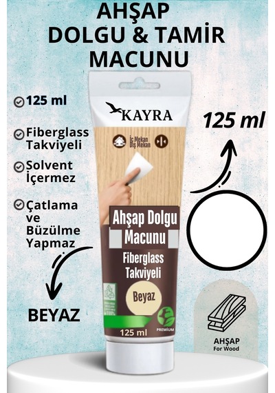 Beyaz Renk Ahşap Tamir Macunu 125 Ml Mobilya Masa Dolap Sehpa Çizik Çatlak Giderici Parke Çatlak Dolgusu Parke Çizik Tamiri Lamine Parke Ve Ahşap Yüzeyler İçin Onarıcı Macun Tahta Tamirat Macunu Beyaz Beyaz Renk Ahşap Tamir Macunu 125 Ml Mobilya Masa Dolap Sehpa Çizik Çatlak Giderici Parke Çatlak Dolgusu Parke Çizik Tamiri Lamine Parke Ve Ahşap Yüzeyler İçin Onarıcı Macun Tahta Tamirat Macunu Beyaz