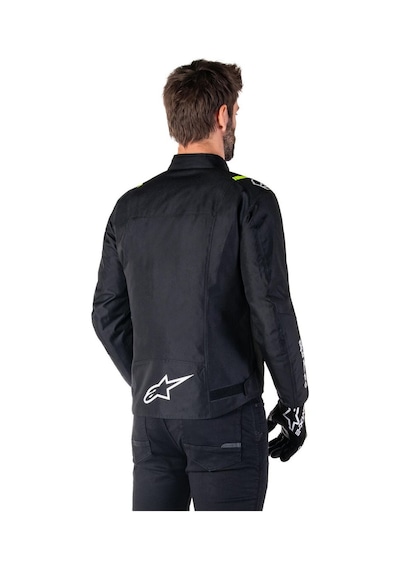 Alpinestars T-sps V2 Wp Korumalı Motosiklet Montu Siyah Beyaz Sarı