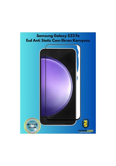 Samsung Galaxy S23 Fe Ekran Koruyucu Anti-static 5d Tam Kaplayan Kırılmaz Cam